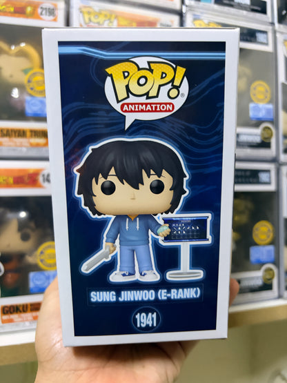 Funko Pop! Solo Leveling - Sung Jinwoo (E-Rank) #1941 (Anime Expo Limited Edition)