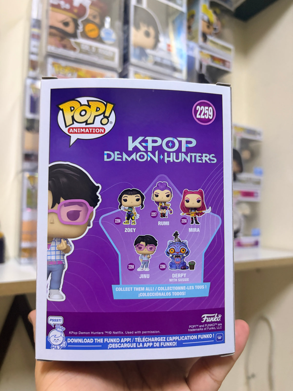 Funko Pop! K-Pop Demon Hunters - Jinu #2259 (Netflix)