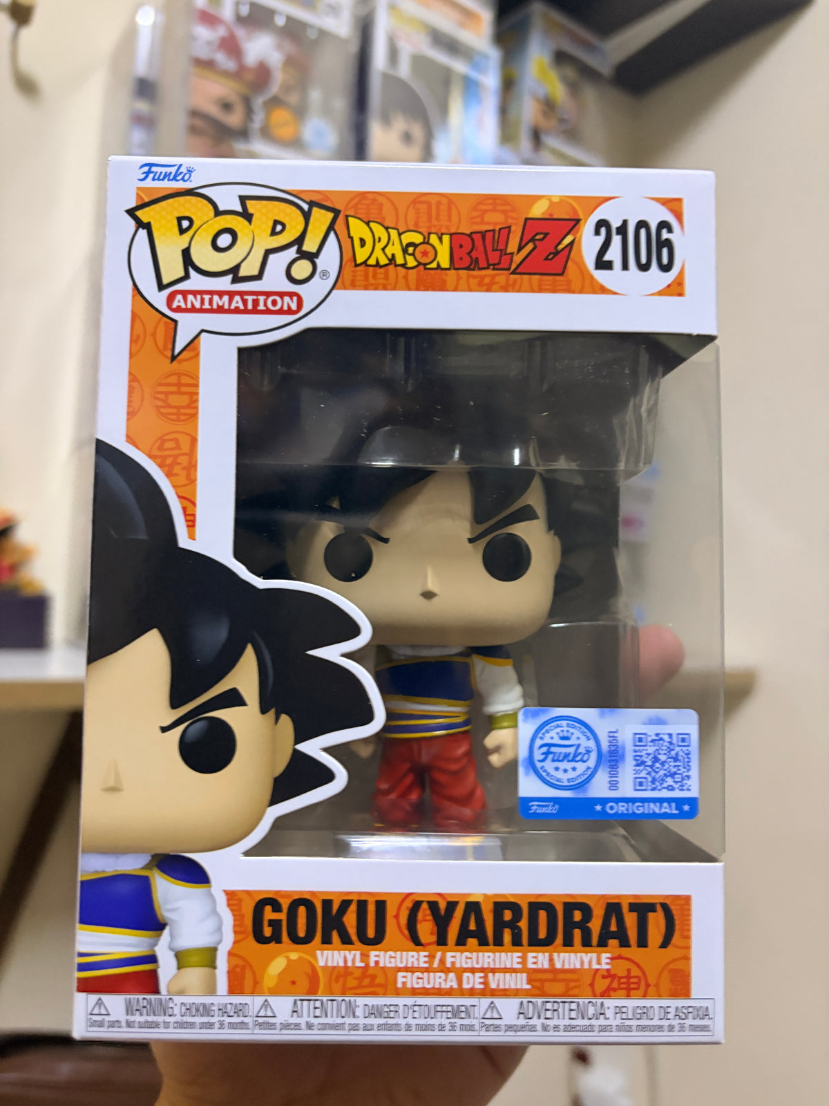 Funko Pop! Dragon Ball Z - Goku (Yardrat) #2106 (Special Edition)