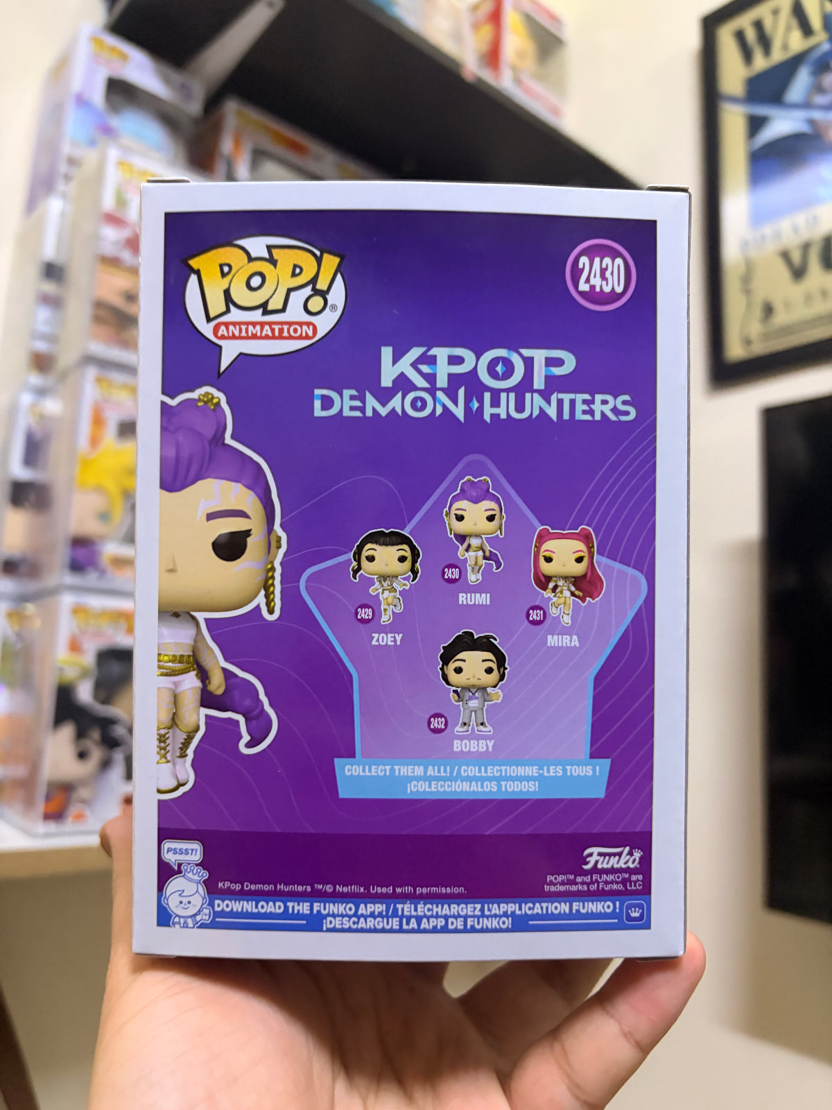 Funko Pop! K-Pop Demon Hunters - Rumi #2430 (Netflix)