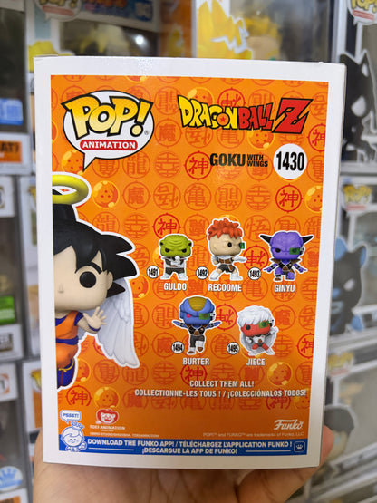 Funko Pop! Dragon Ball Z - Goku with Wings (Flocked) #1430 (Geekay Exclusive)