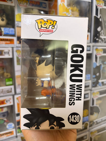 Funko Pop! Dragon Ball Z - Goku with Wings (Flocked) #1430 (Geekay Exclusive)