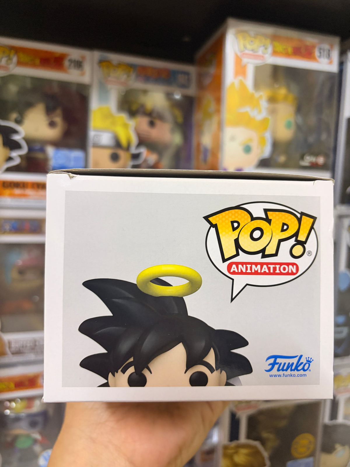 Funko Pop! Dragon Ball Z - Goku with Wings (Flocked) #1430 (Geekay Exclusive)