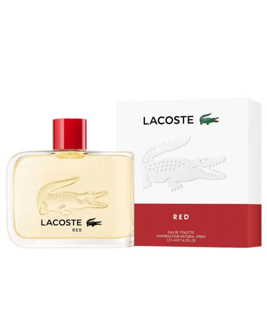 Lacoste Red Pour Homme for Men EDT 125ml-KYAMSTORE