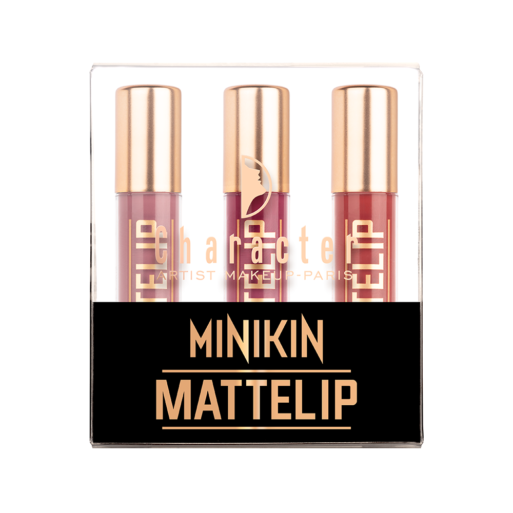 Character Mini 3 Pcs Lipgloss Set - MK201-KYAMSTORE