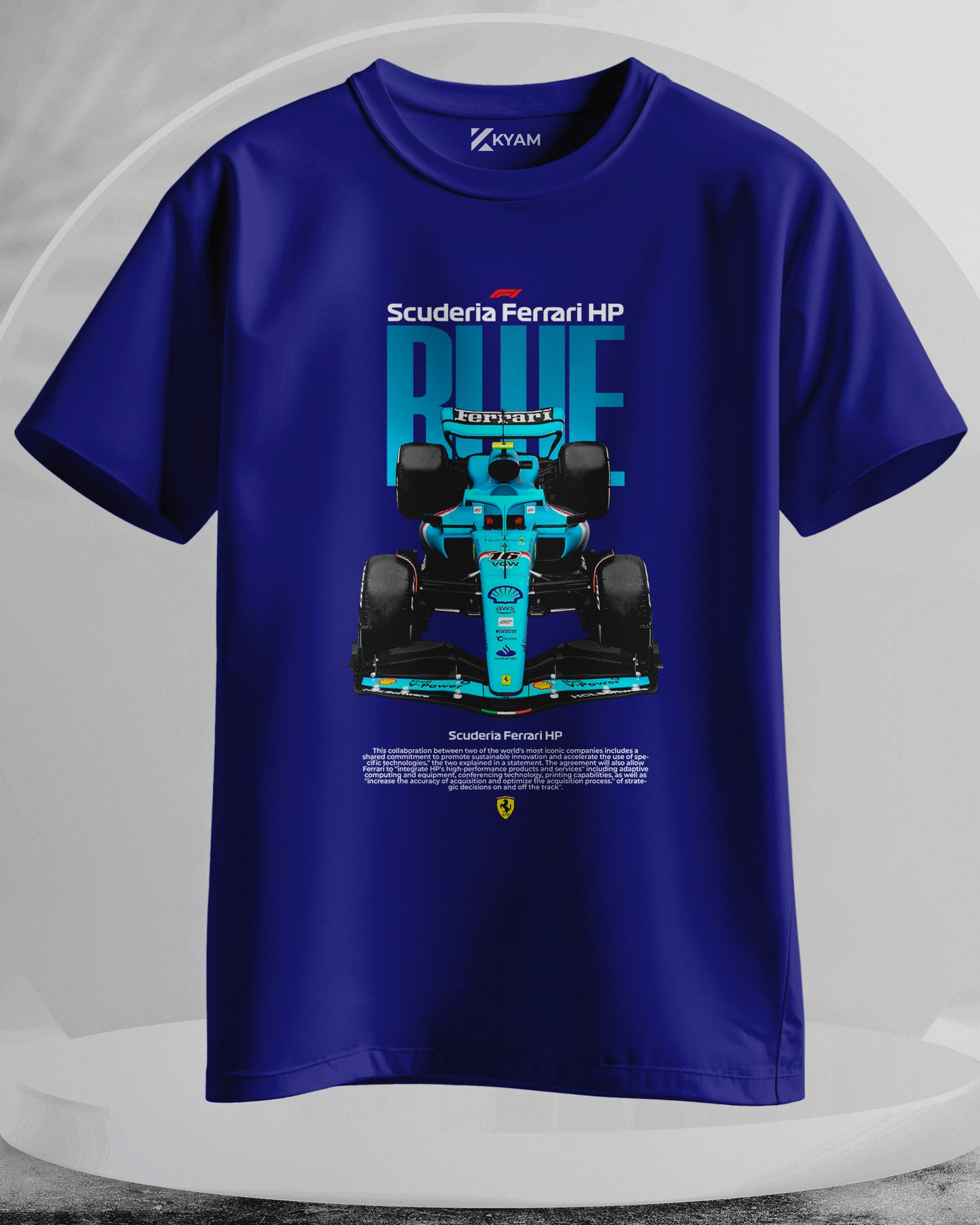 Scuderia Ferrari HP F1 - Men Stylish Printed T-Shirts – (Regular)