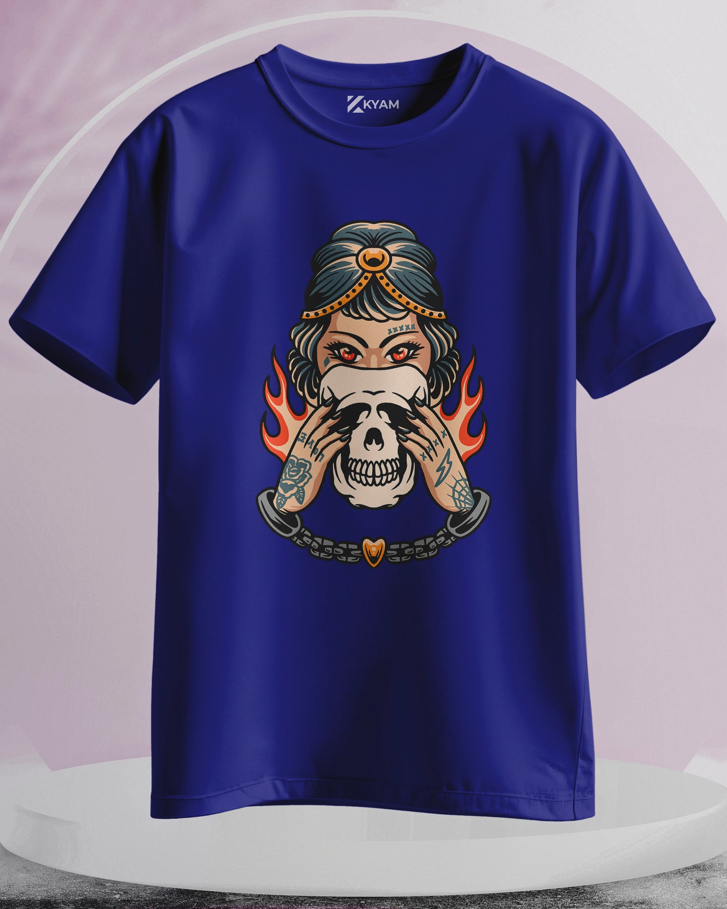 Mask Girl - Women Stylish Printed T-Shirts – (Regular)