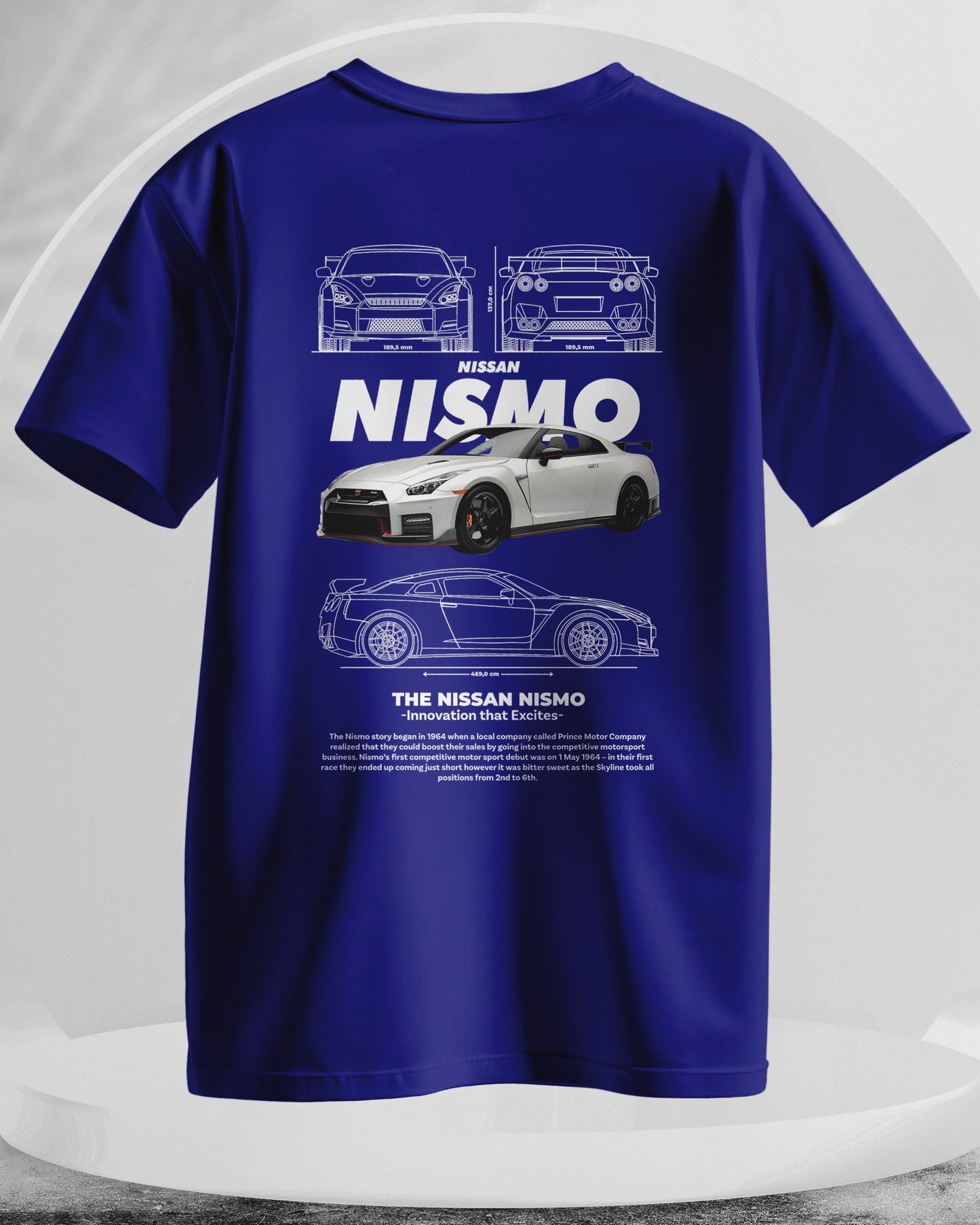 Nissan Nismo - Men Stylish Back Printed T-Shirts – (Regular)
