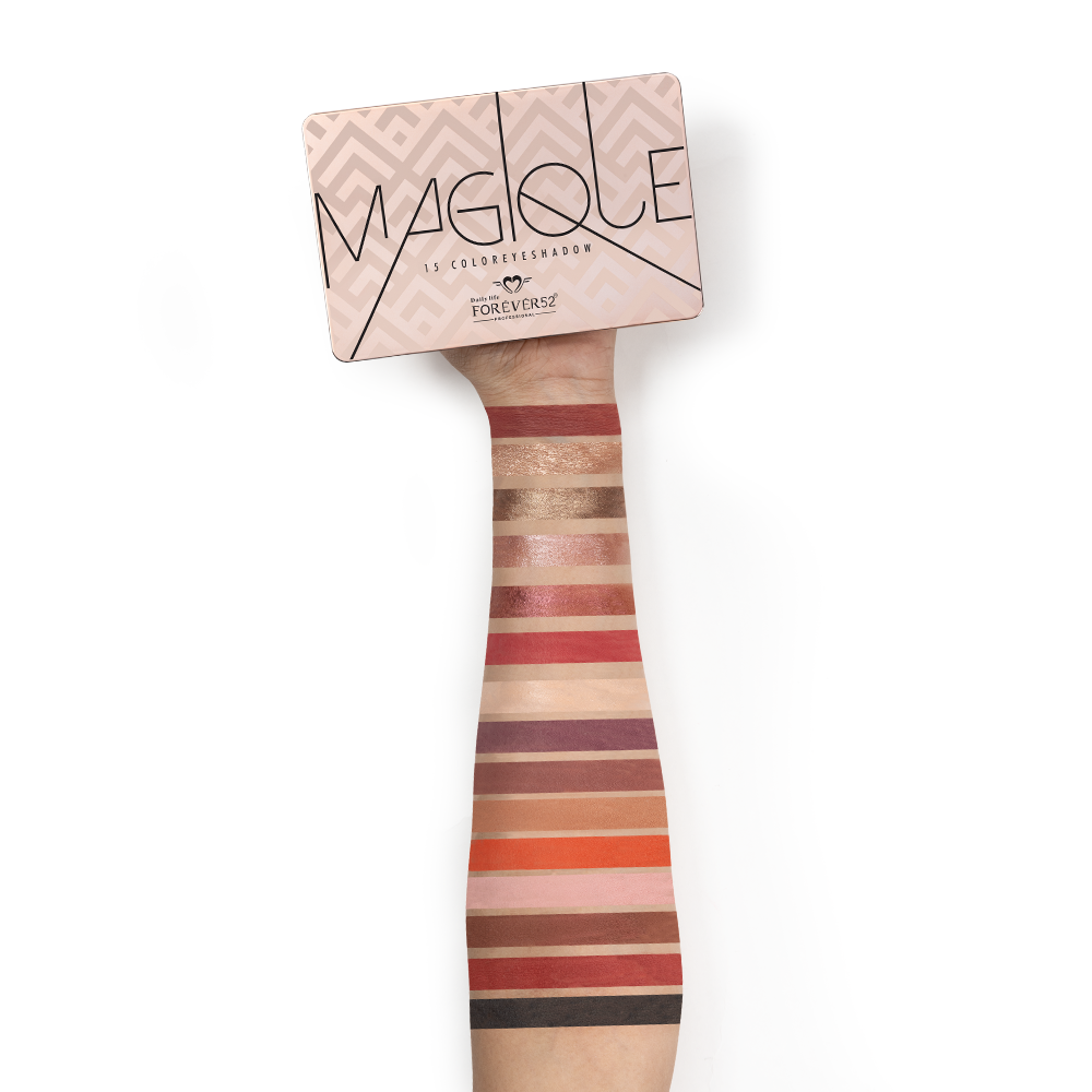 Magique 15 Color Eyeshadow Palette-KYAMSTORE