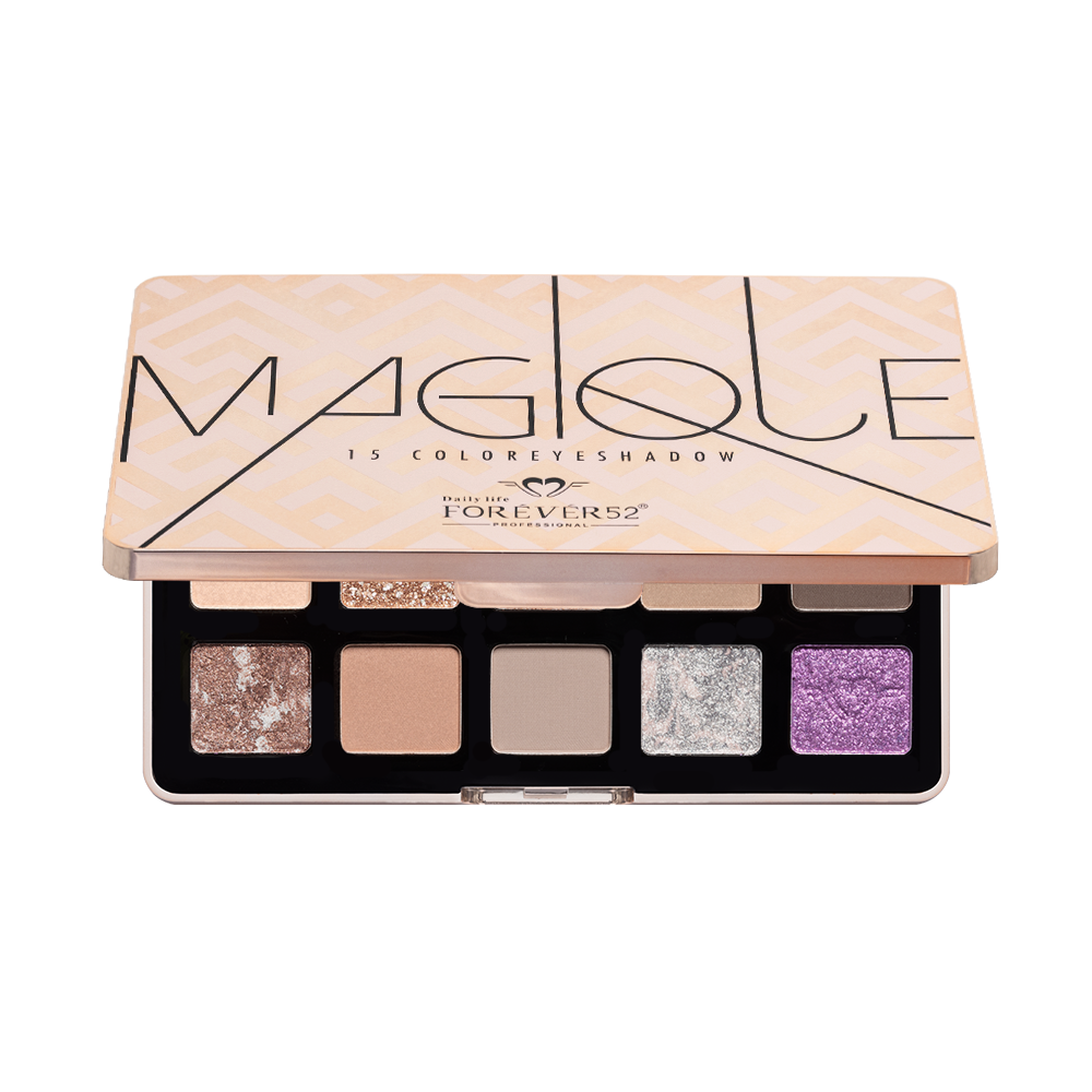 Magique 15 Color Eyeshadow Palette-KYAMSTORE