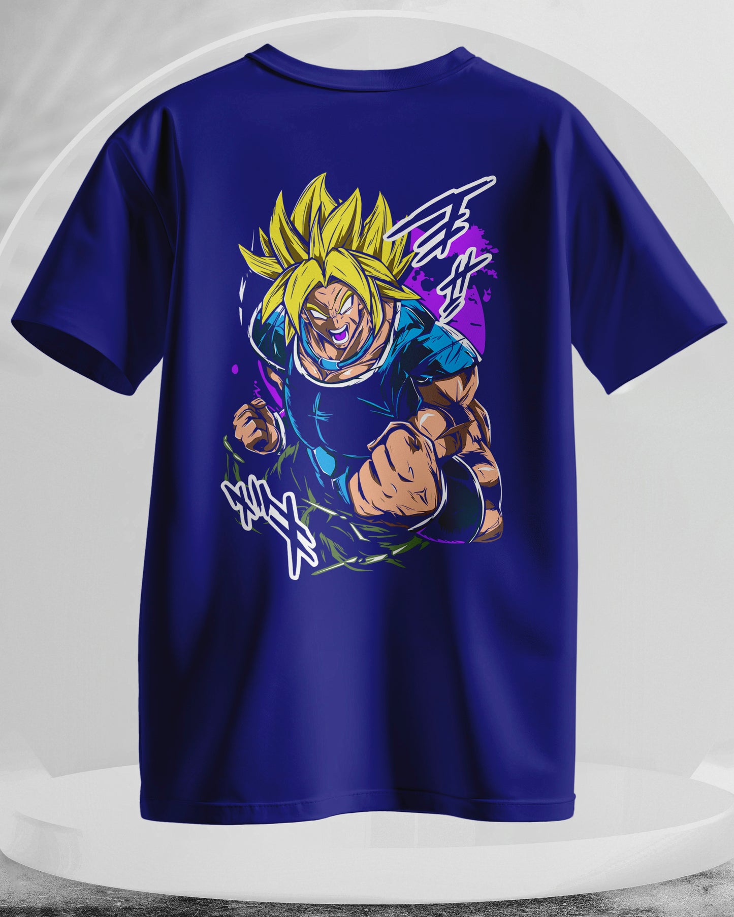 Son Goku Dragon Ball - Men Stylish Back Printed T-Shirts – (Regular)