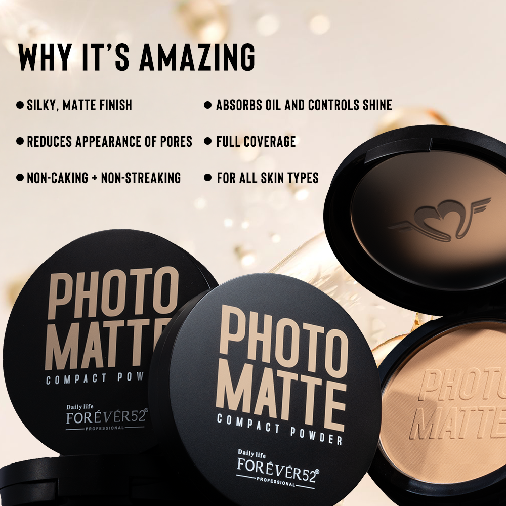 Photo Matte Compact Powder-KYAMSTORE