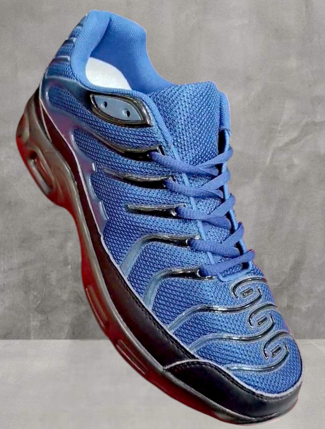 أحذية رجالية كاجوال، أحذية رياضية أنيقة شبكية خفيفة قابلة للتنفس للجري الرياضي 