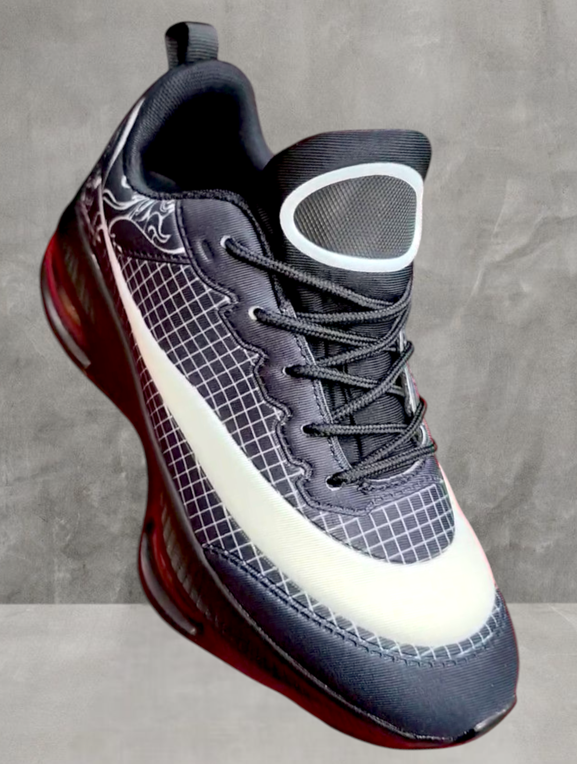 Men's Running Shoes, Air Cushion Jogging Shoes Design Sneakers