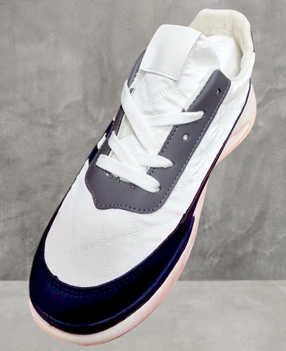 أحذية رياضية رجالية كاجوال ذات منصة أحذية قماشية مصممة للرجال مريحة وجيدة التهوية 