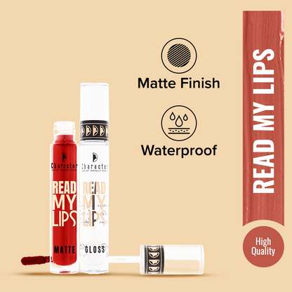 Character Read My Lips (Matte)-KYAMSTORE
