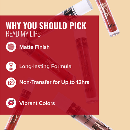 Character Read My Lips (Matte)-KYAMSTORE