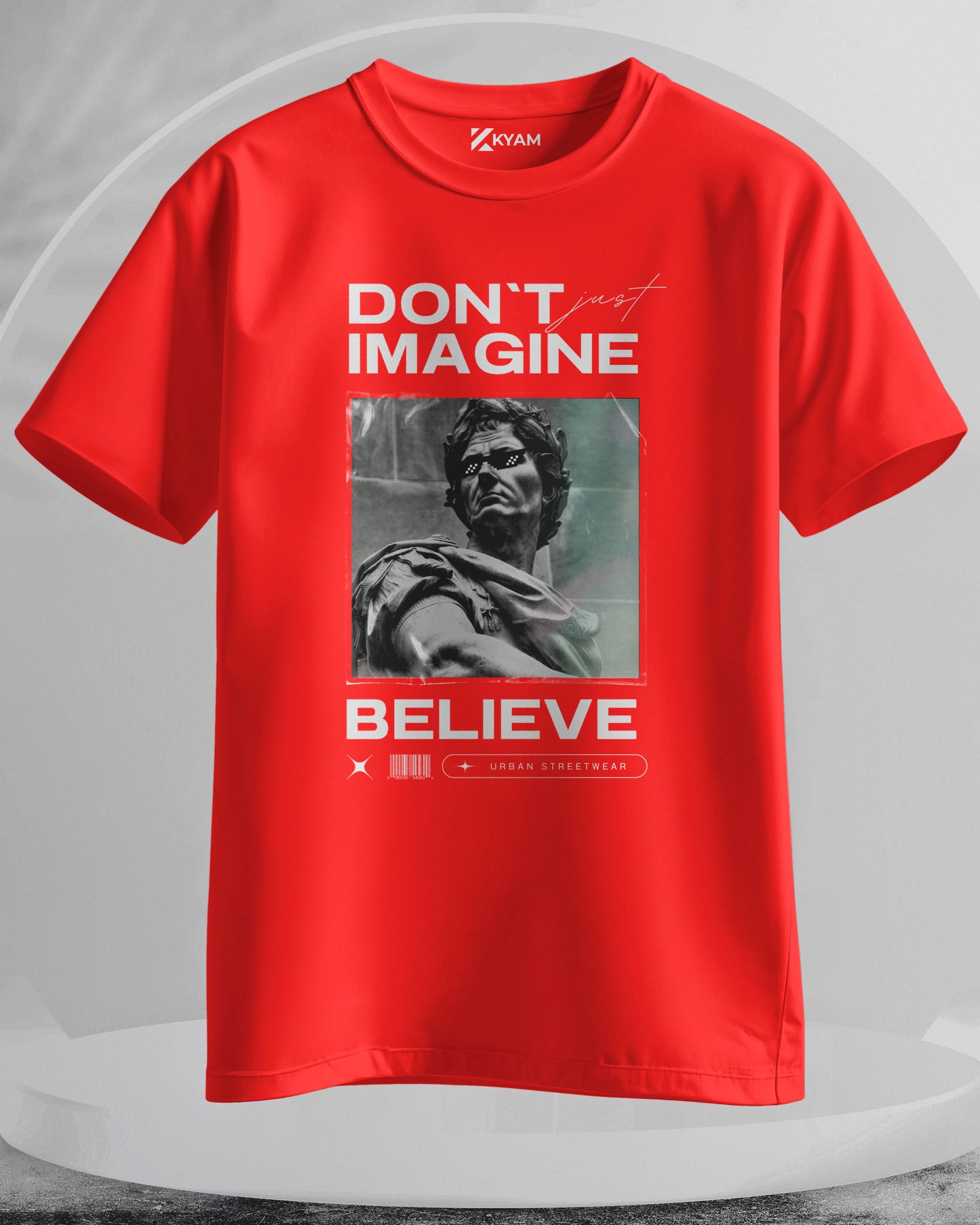 Don't Just Imagine - Men Stylish Printed T-Shirts – (Regular)