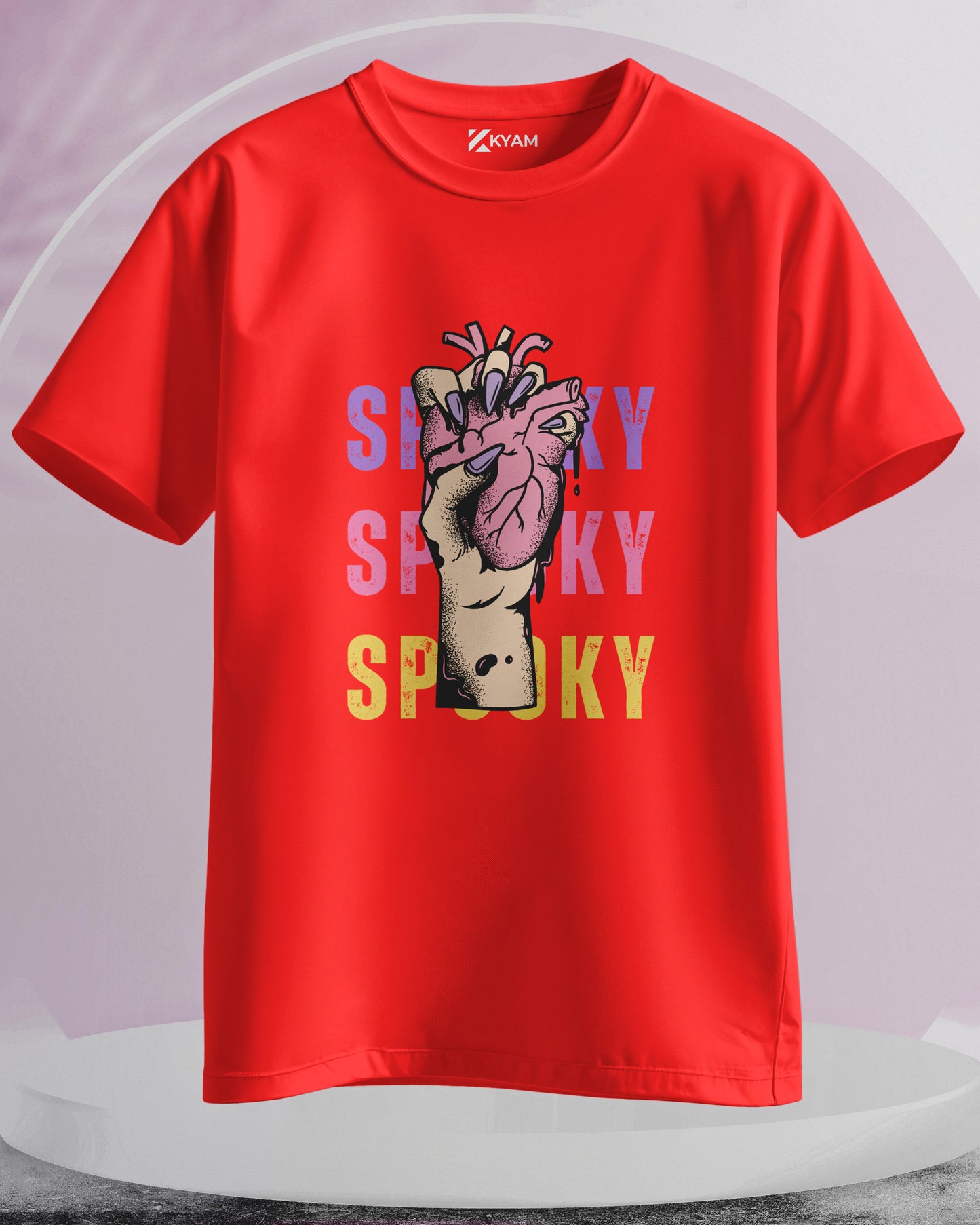 SPOOKY - Women Stylish Printed T-Shirts – (Regular)