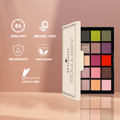 Character Shadow Gallery 20 Color Eyeshadow Palette-KYAMSTORE