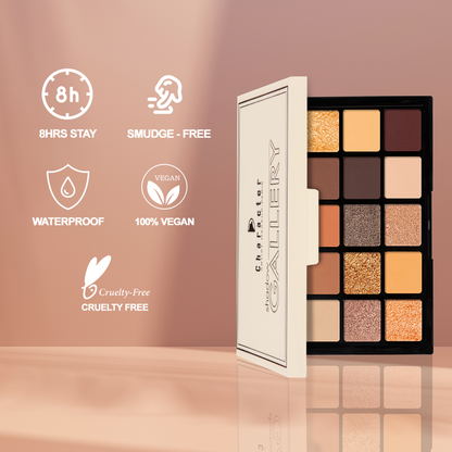 Character Shadow Gallery 20 Color Eyeshadow Palette-KYAMSTORE