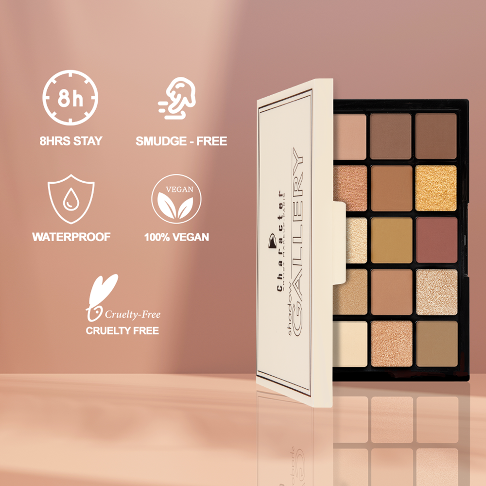 Character Shadow Gallery 20 Color Eyeshadow Palette-KYAMSTORE
