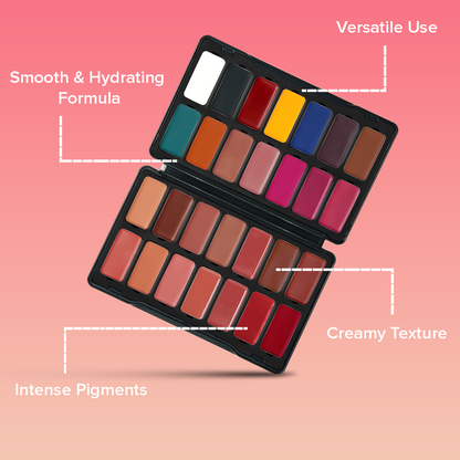 Showstopper 28 Color Lip Palette-KYAMSTORE
