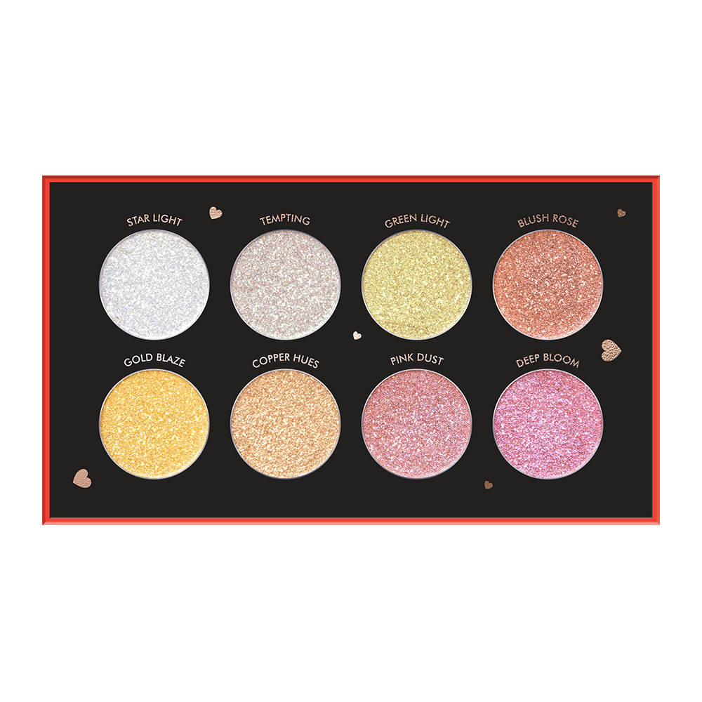 Sparkle 8 Color Eyeshadow Palette-KYAMSTORE
