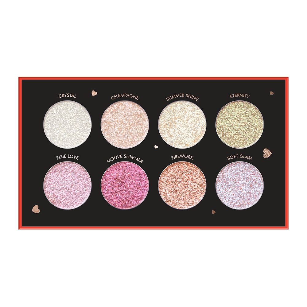 Sparkle 8 Color Eyeshadow Palette-KYAMSTORE