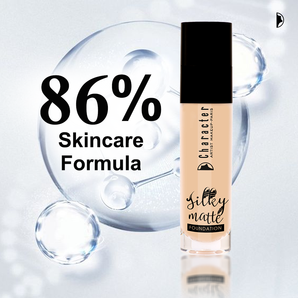 Character Silky Matte Foundation-KYAMSTORE