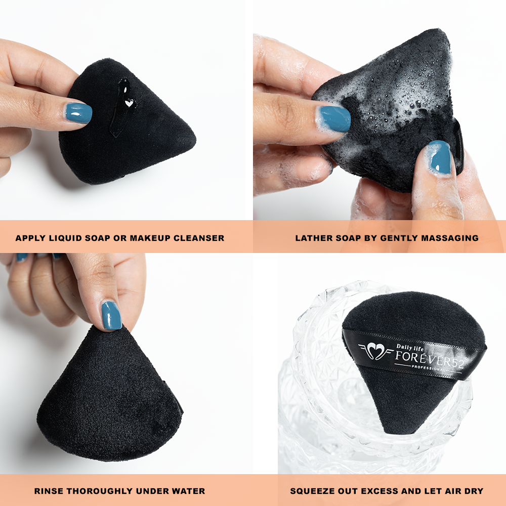 A Skin-Like Blend Baking Powder Puff-KYAMSTORE