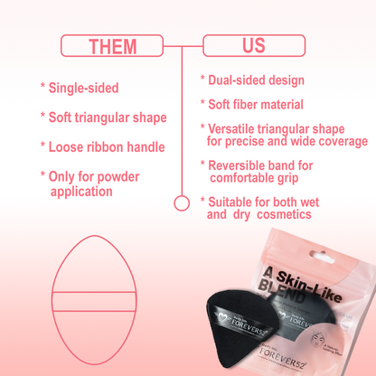 A Skin-Like Blend Baking Powder Puff-KYAMSTORE