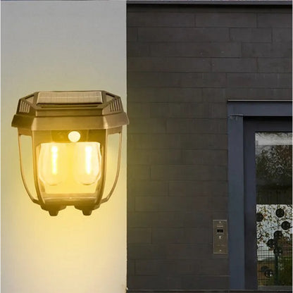 Solar Motion Sensor LED Wall Lamp-KYAMSTORE