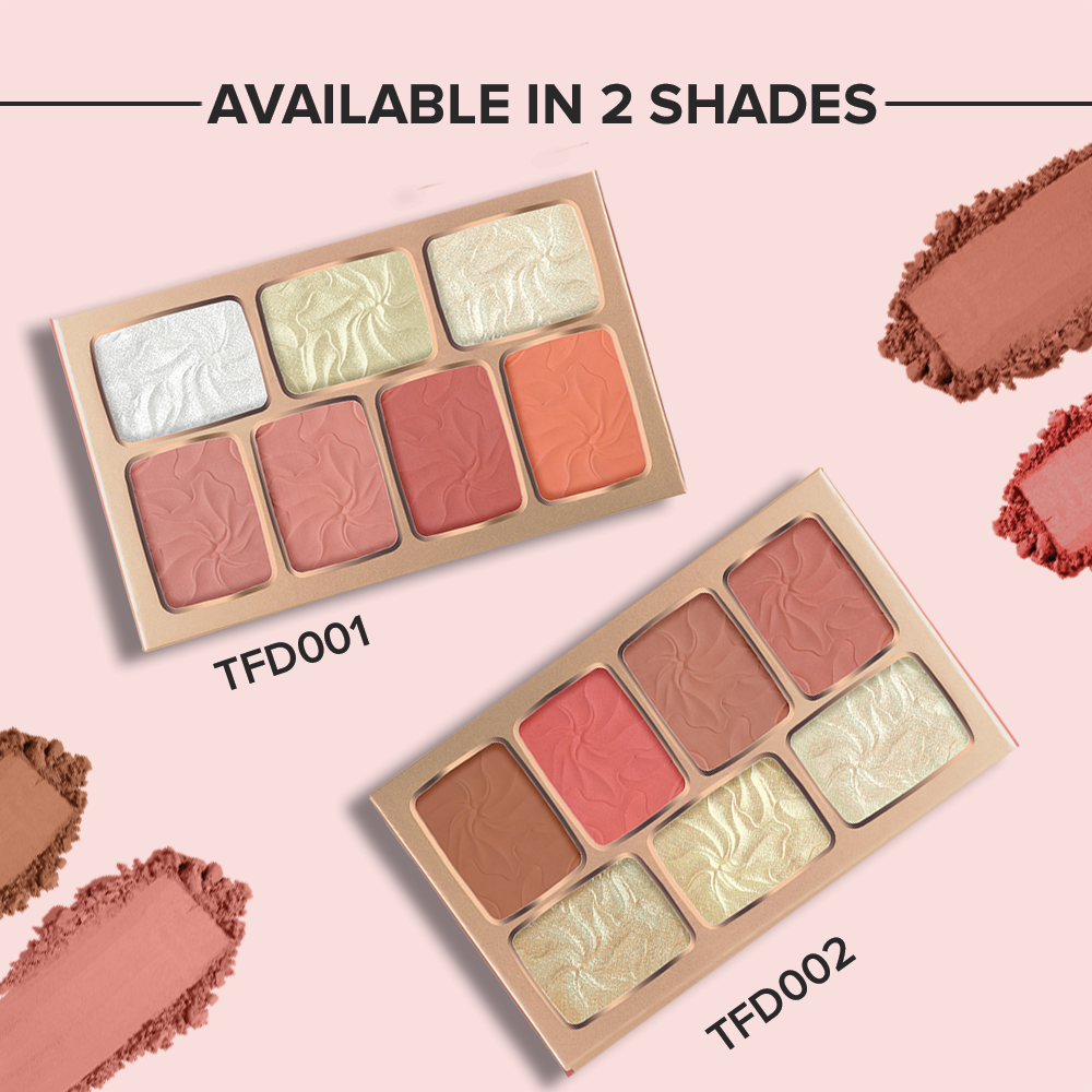 Character The Face Diary Palette-KYAMSTORE