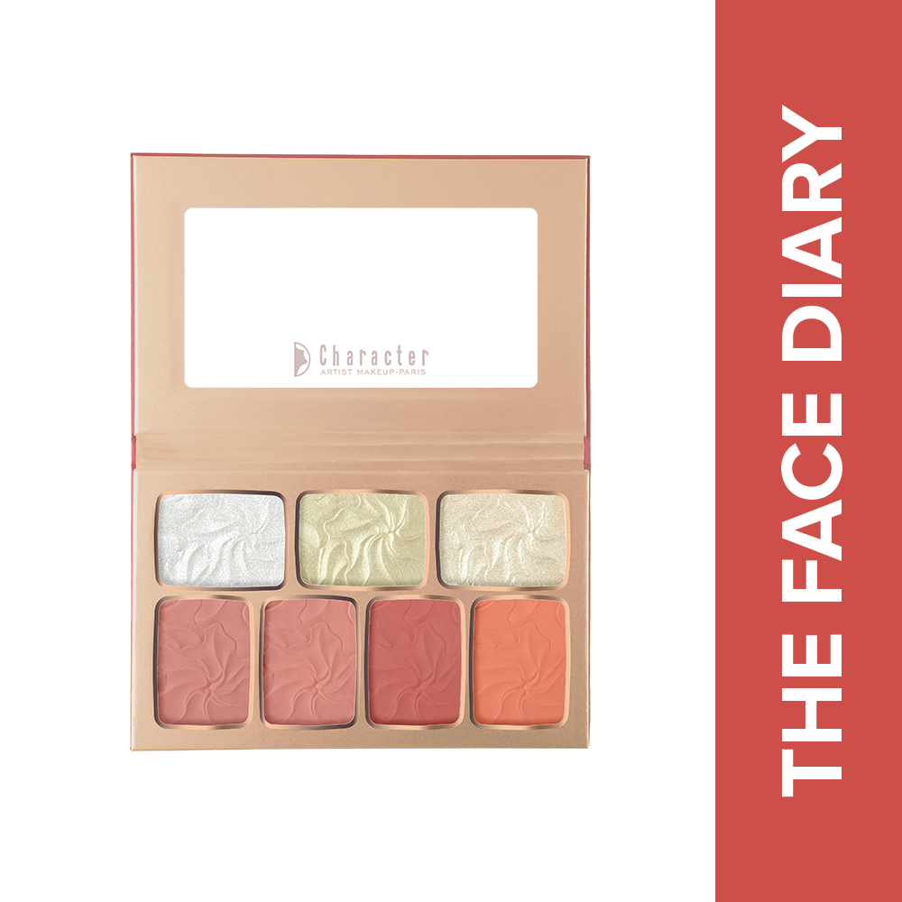Character The Face Diary Palette-KYAMSTORE
