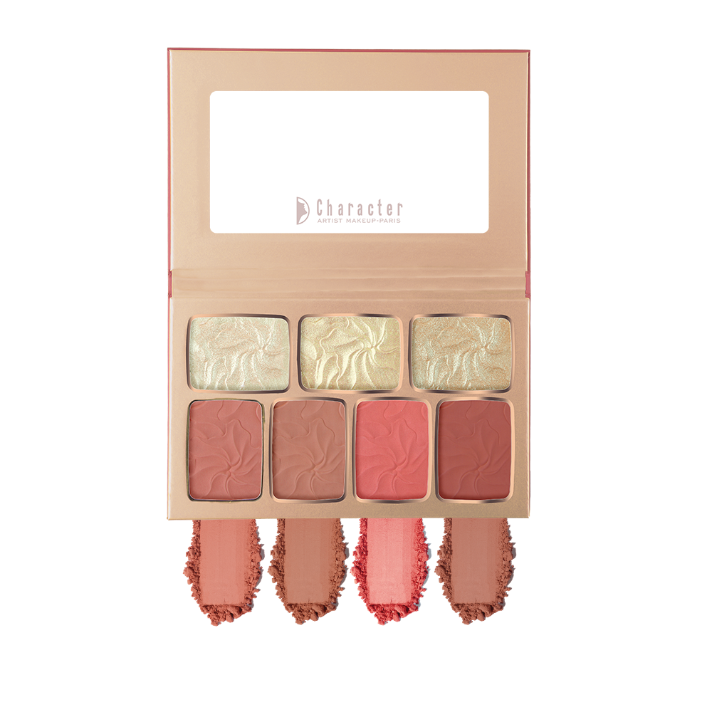 Character The Face Diary Palette-KYAMSTORE