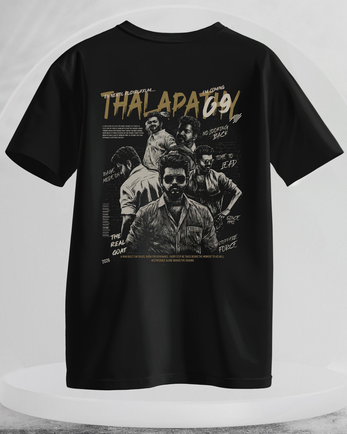 ONE LAST TIME – Wear the Legacy! Ultimate Jana Nayagan Tribute Tee Collection (Delivery Free)