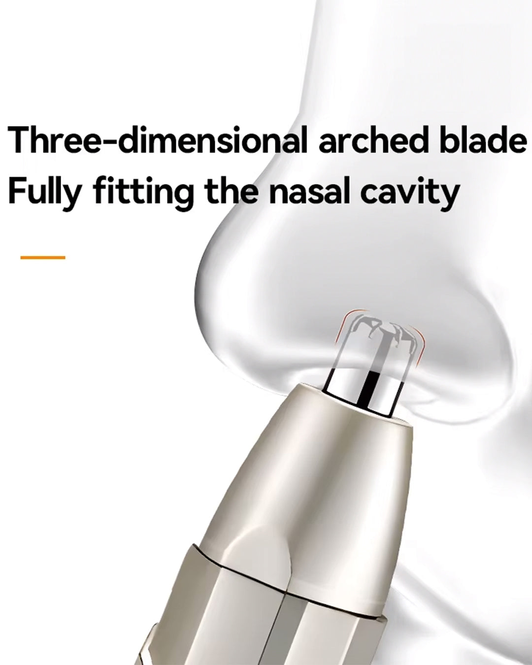 3 In 1 Nose Hair Trimmer | Portable Rechargeable Electric Nose Trimmer Nose Hair Shaver-KYAMSTORE