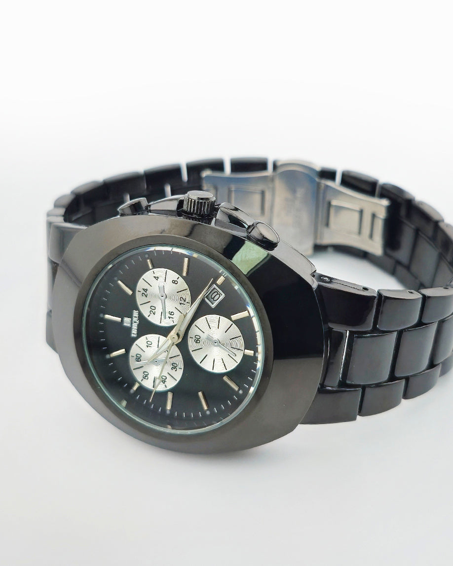 UNIQUE Design Men's 40mm Stainless Steel Premium Watch (Buy 1 get 1 Free)-KYAMSTORE