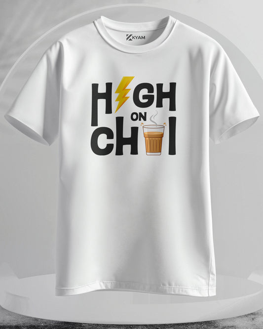 High On Chai - Men Stylish Printed T-Shirts – (Regular)
