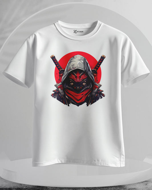 Ninja Worrier - Men Stylish Printed T-Shirts - (Oversized)