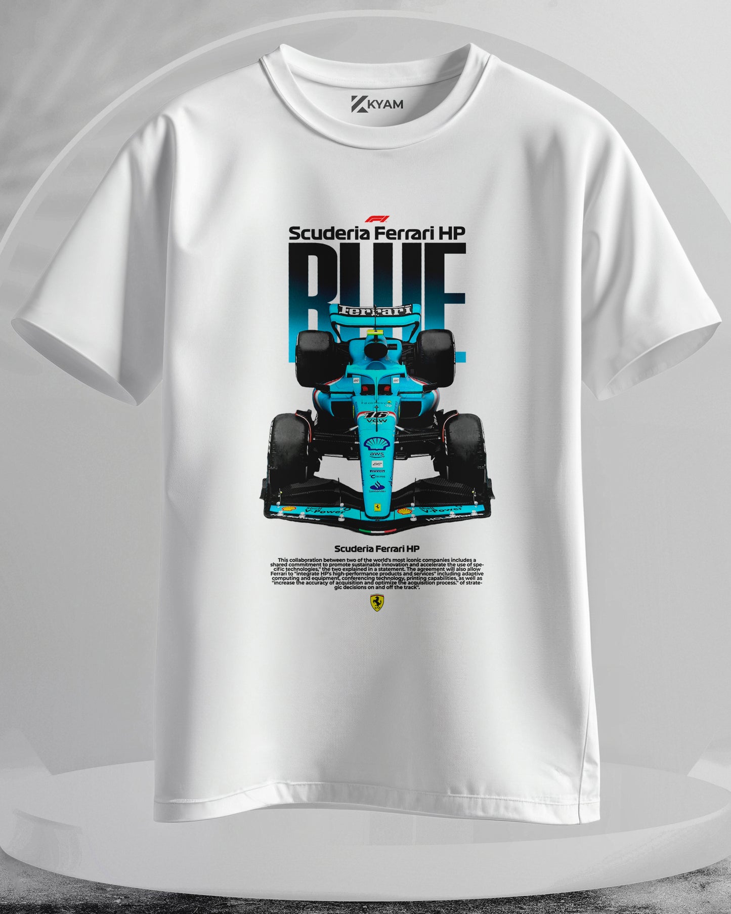 Scuderia Ferrari HP F1 - Men Stylish Printed T-Shirts – (Regular)