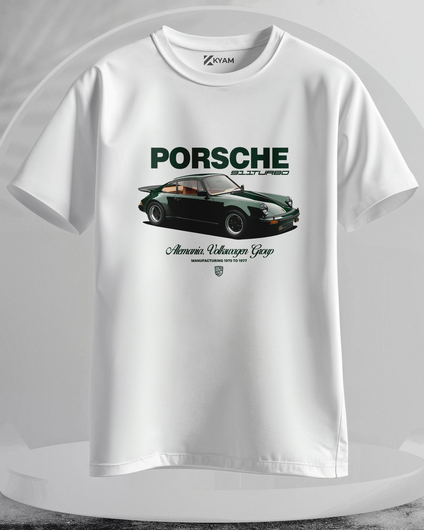 Porsche 911 Turbo - Men Stylish Printed T-Shirts – (Regular)