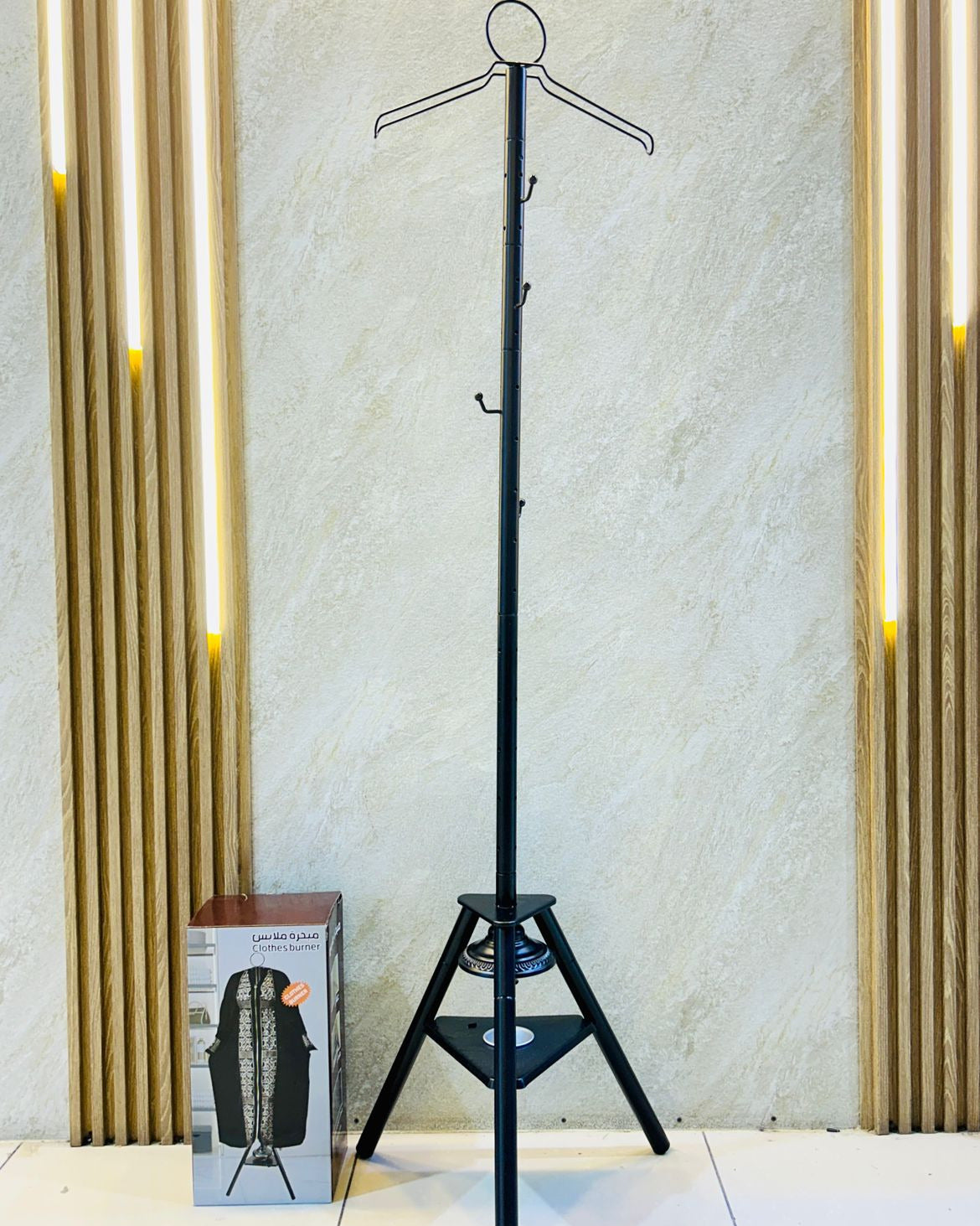 Multifunctional Standing Clothes Steamer with Integrated Incense Bukhoor Burner-KYAMSTORE