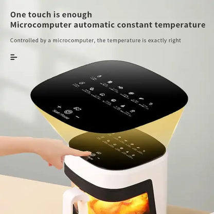 مقلاة هوائية صغيرة بشاشة تعمل بلمسة واحدة، سعة 8.5 لتر - 2400 واط 