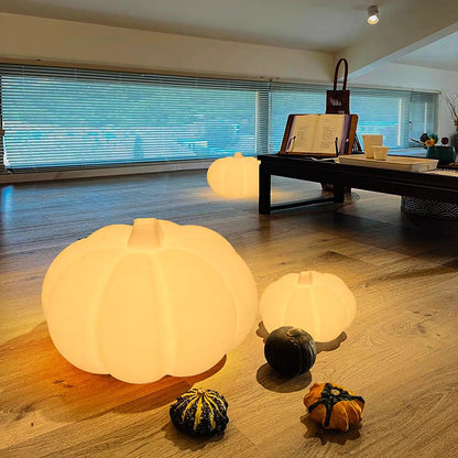 Portable Pumpkin Table Lamp