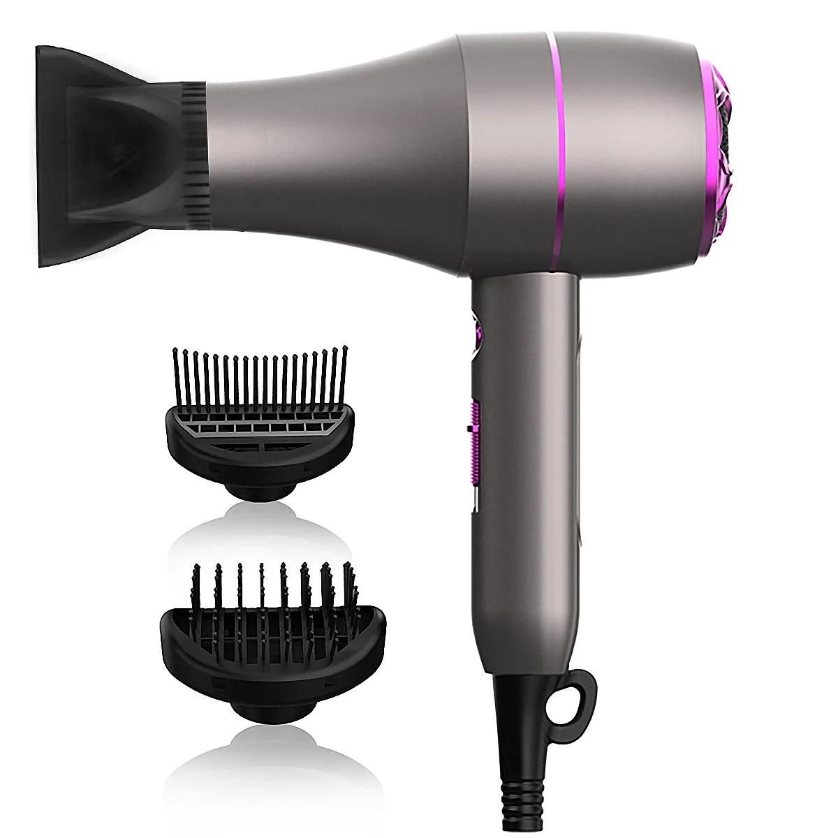 1800W Professional Hair Dryer - Ionic Blow Dryer with Diffuser