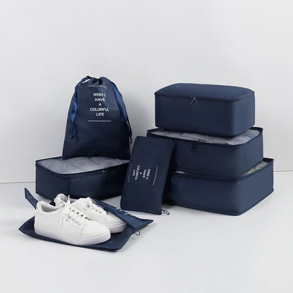 حقائب تعبئة وتغليف للحقائب، 7 قطع من حقائب تنظيم الأمتعة 