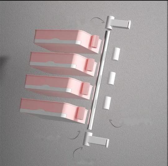 4-Layer Soap Rack Shampoo Holder | Delivery: 2 to 3 business days | Limited stocks available | Hurry before Sold Out