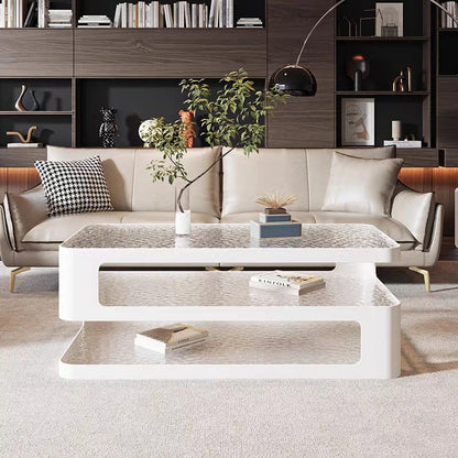 طاولة وسط غرفة المعيشة مع رف تخزين مفتوح | الكمية محدودة 